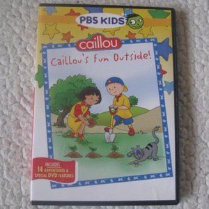 4/$15 PBS Kids Caillou's Fun Outside DVD